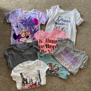 Girls Tee shirt bundle